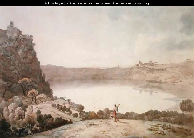 William Pars,Lac de Nemi ( ?, avant 1782, date indéterminée)